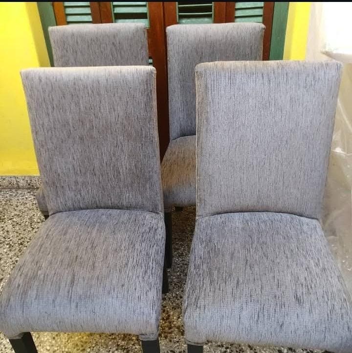 Silla Recta en Chenille - imagen 1